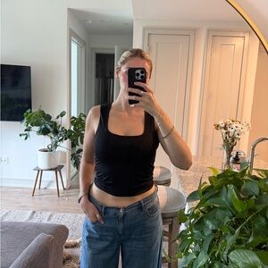 Elegant Black Tank Top for Women